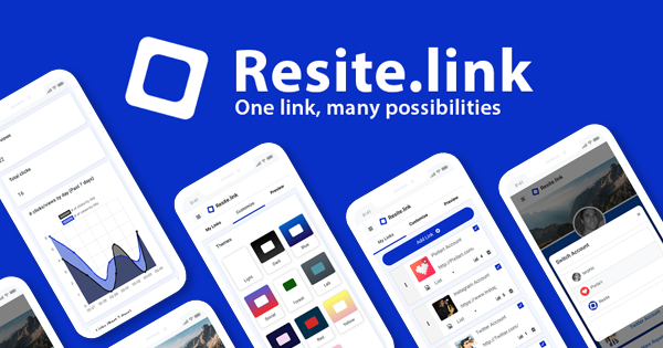 Resite.link - One link, many possibilities